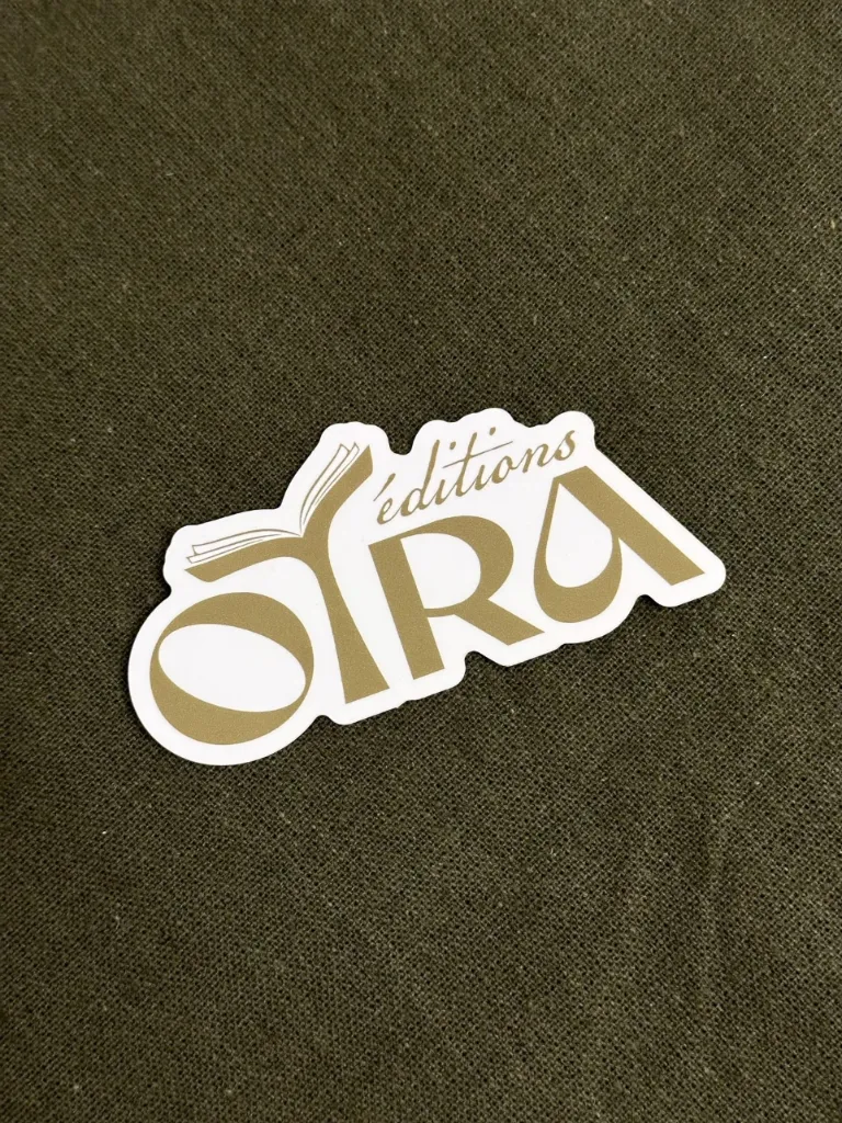 Sticker « OTRA éditions » vert
